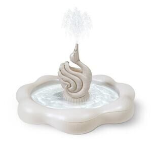 MINNIDIP Exclusive Resort Collection Fountain Play Sprinkler Pool - Swan NIB